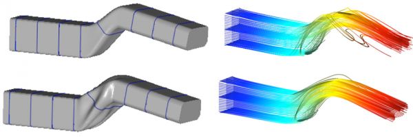 Optimisation of S-Bend duct